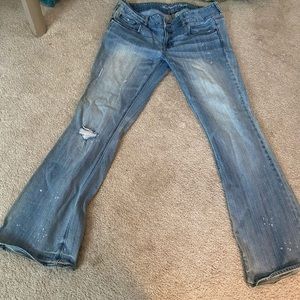 American eagle destroyed denim